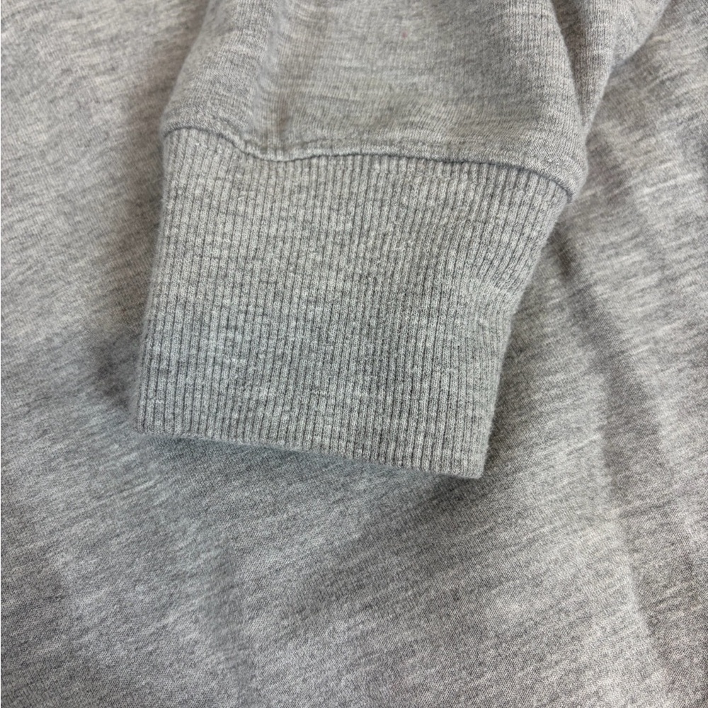 Buffalo David Bitton Gray Pullover Hoodie Fleece Lined Size Small - Picture 4 of 5